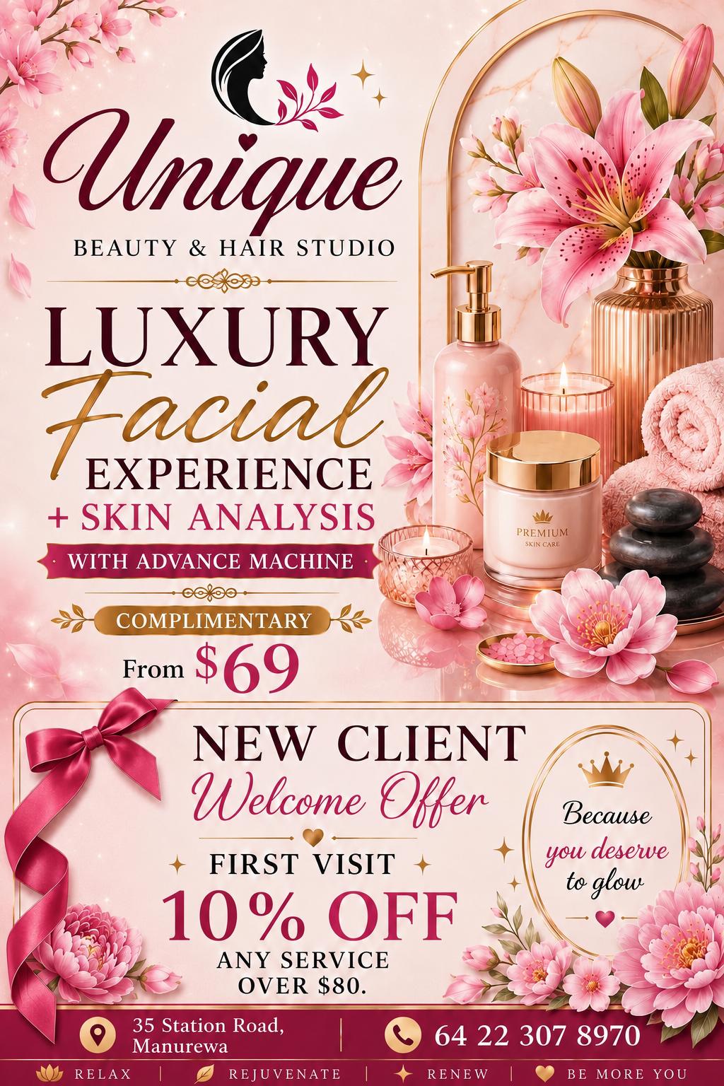 Hair Offers - Unique Beauty & Hair Studio